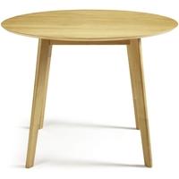 Serene Croydon Oak Dining Table - Round Fixed Top