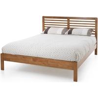 Serene Hevea Wood Esther Honey Oak Bed