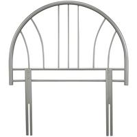 serene annabelle silver metal headboard 3ft single