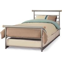 Serene Celine Silver Metal Guest Bed