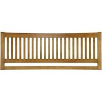 serene hevea wood mya honey oak headboard