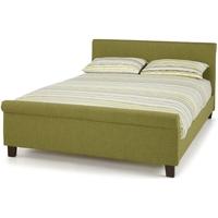 Serene Hazel Olive Fabric Bed