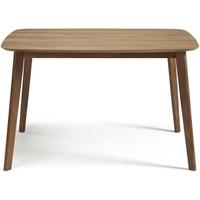 Serene Westminister Walnut Dining Table - 120cm Fixed Top