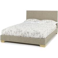 Serene Emily Latte Fabric Bed