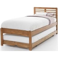 serene hevea wood esther honey oak guest bed