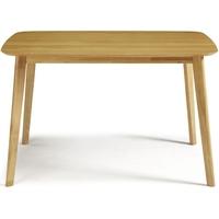 serene westminister oak dining table 120cm fixed top