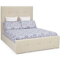 Serene Katherine Pearl Fabric Ottoman Bed