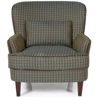 Serene Moffat Green Fabric Chair