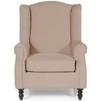 Serene Ayr Mink Fabric Chair