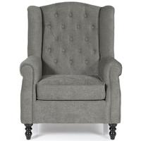 Serene Perth Grey Fabric Chair