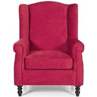 Serene Ayr Red Fabric Chair