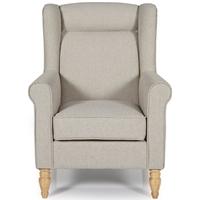 Serene Glasgow Latte Fabric Chair