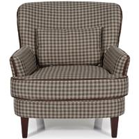 Serene Moffat Brown Fabric Chair