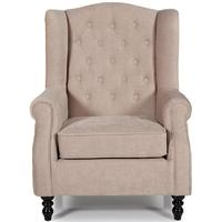 Serene Perth Mink Fabric Chair