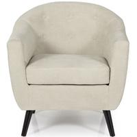 Serene Evie Mink Fabric Chair