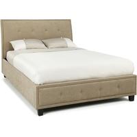 Serene Wesley Mink Fabric Ottoman Bed