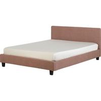 seconique prado 5ft king size sand fabric bed