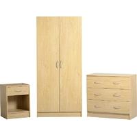 Seconique Bellingham Beech Bedroom Set