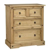 seconique corona mexican waxed pine chest of drawer 22 drawer