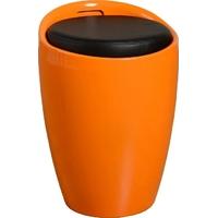 Seconique Wizard Orange and Black Storage Stool