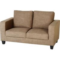 Seconique Tempo Sand Fabric Two Seater Sofa