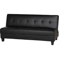 seconique vanya black sofa bed