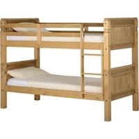 Seconique Corona Mexican Waxed Pine Bunk Bed - 3ft Single