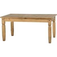 Seconique Corona Mexican Waxed Pine Dining Table - Extending