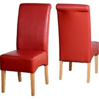 Seconique G10 Chair in Rustic Red PU (Pair)