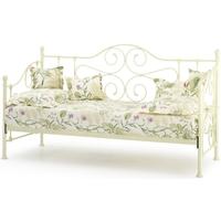 Serene Florence Ivory Metal Day Bed