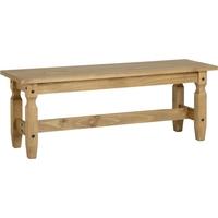 Seconique Corona Mexican Waxed Pine 4ft Dining Bench
