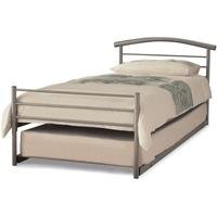 Serene Brennington Silver Metal Guest Bed