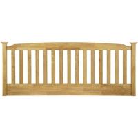 Serene Hevea Wood Eleanor Honey Oak Headboard