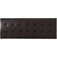 Serene Romana Brown Faux Leather Headboard