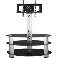 Seconique Bentley Black Glass TV Stand