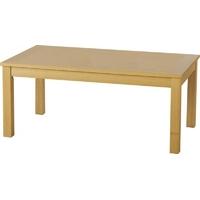 seconique oakleigh long john coffee table in natural oak veneer