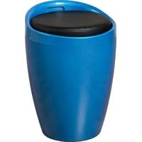 seconique wizard blue and black storage stool