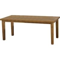 seconique tortilla waxed pine 6ft dining table