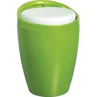 seconique wizard green and white storage stool