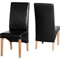 seconique g1 chair in black pu pair