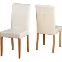 Seconique G3 Chair in Cream PU (Pair)