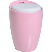 seconique wizard pink and white storage stool