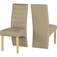 Seconique G5 Chair in Taupe PU (Pair)