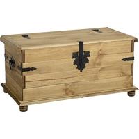 seconique corona mexican waxed pine storage chest single