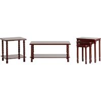 Seconique Brunton Mahogany Occasional Set