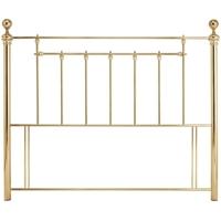 Serene Benjamin Brass Metal Headboard