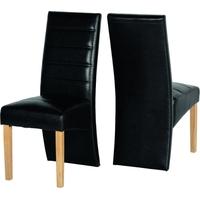 Seconique G5 Chair in Black PU (Pair)