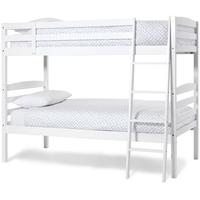 Serene Hevea Wood Brooke Opal White Bunk Bed