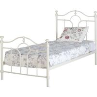 Seconique Keswick 3ft Single Cream Bed