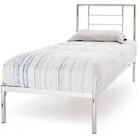 Serene Zeus Nickel Metal Bed - 3ft Single